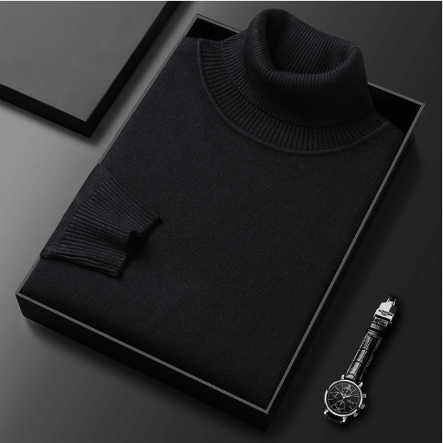Warmer Premium-Rollkragenpullover - Norbert