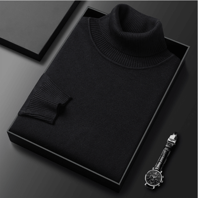 Warmer Premium-Rollkragenpullover - Norbert