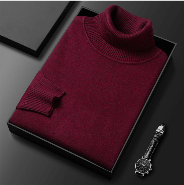 Warmer Premium-Rollkragenpullover - Norbert