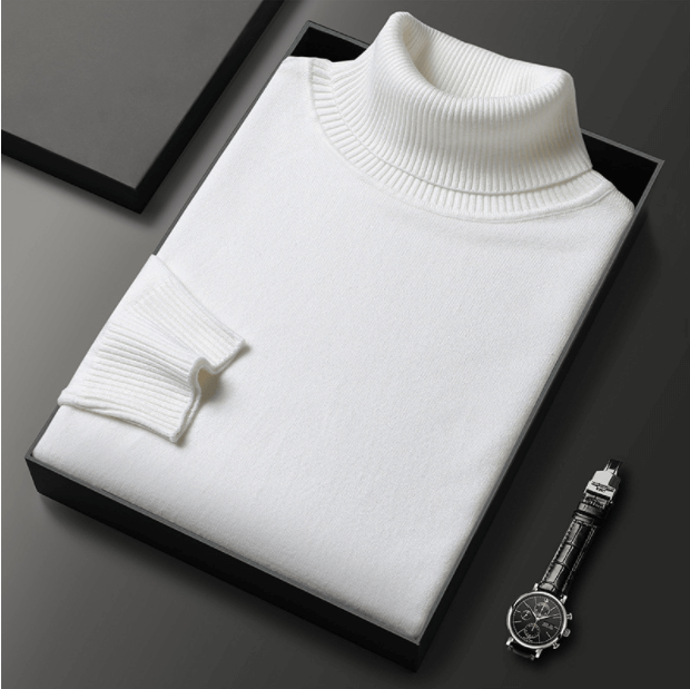 Warmer Premium-Rollkragenpullover - Norbert