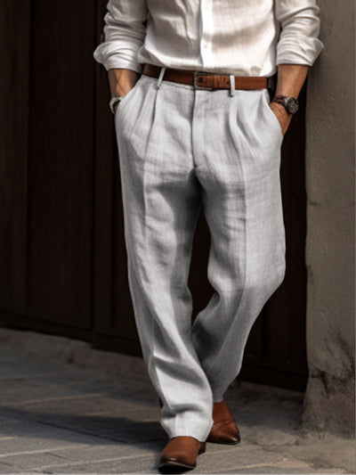 Cooper - Plissierte Herren Hose