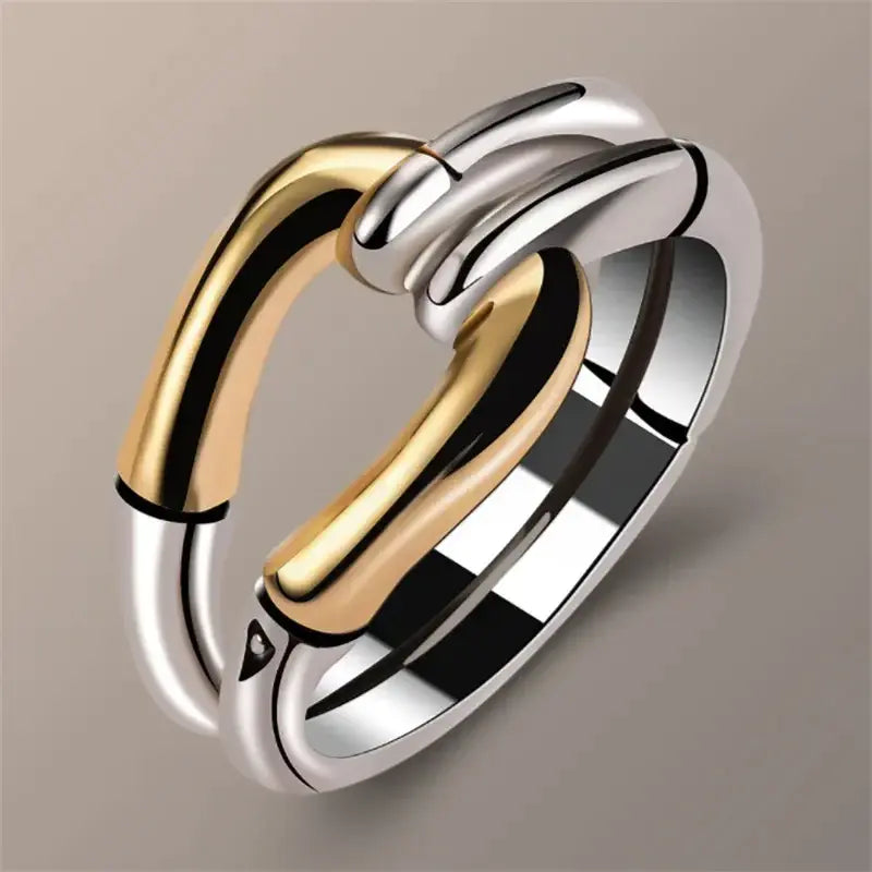 Nika – Bicolor-Verbindungsring