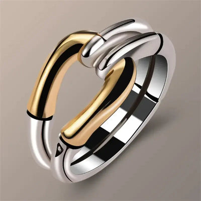 Nika – Bicolor-Verbindungsring