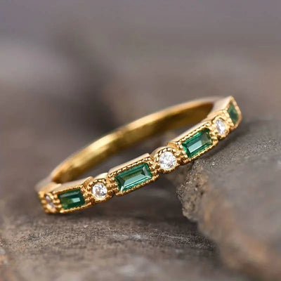 Dietlinde – Smaragdglanz-Ring