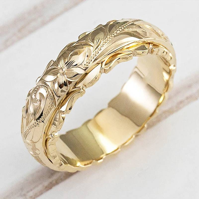 Ilse – Florale Gravurband