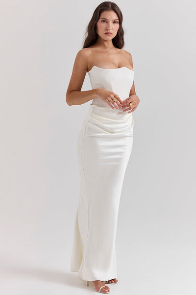ANIKA I SCHULTERFREIES KLEID