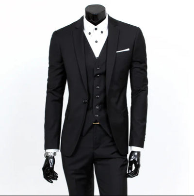 Herren Elegante Hochzeitsgast Anzug | 3-Teilig