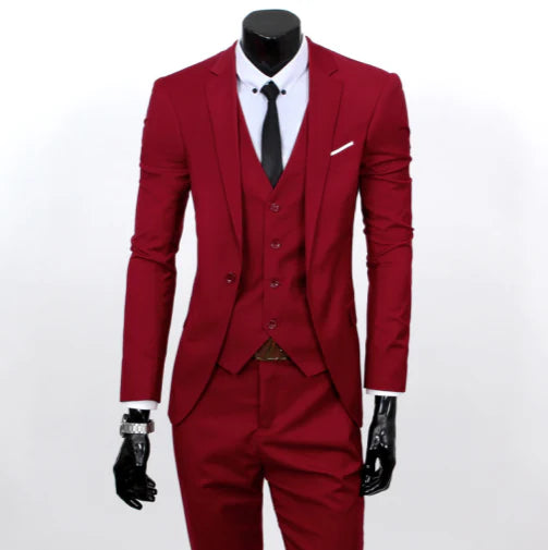 Herren Elegante Hochzeitsgast Anzug | 3-Teilig