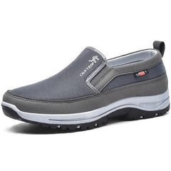 Manfred | Herren Wasserdichte Komfortschuhe Breite Zehenkappe – Herren Schuhe 2026 in Grau