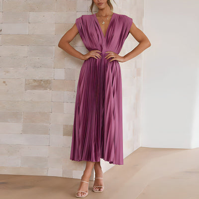 Amara Yazmin - Plisseekleid