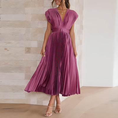 Amara Yazmin - Plisseekleid