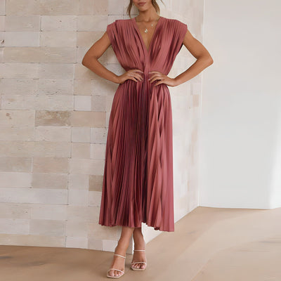 Amara Yazmin - Plisseekleid