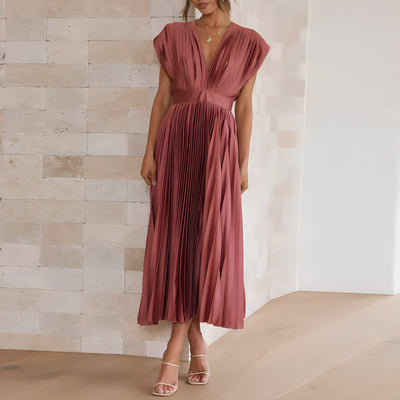 Amara Yazmin - Plisseekleid