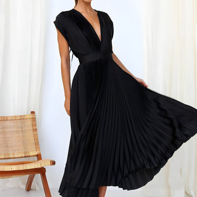 Amara Yazmin - Plisseekleid