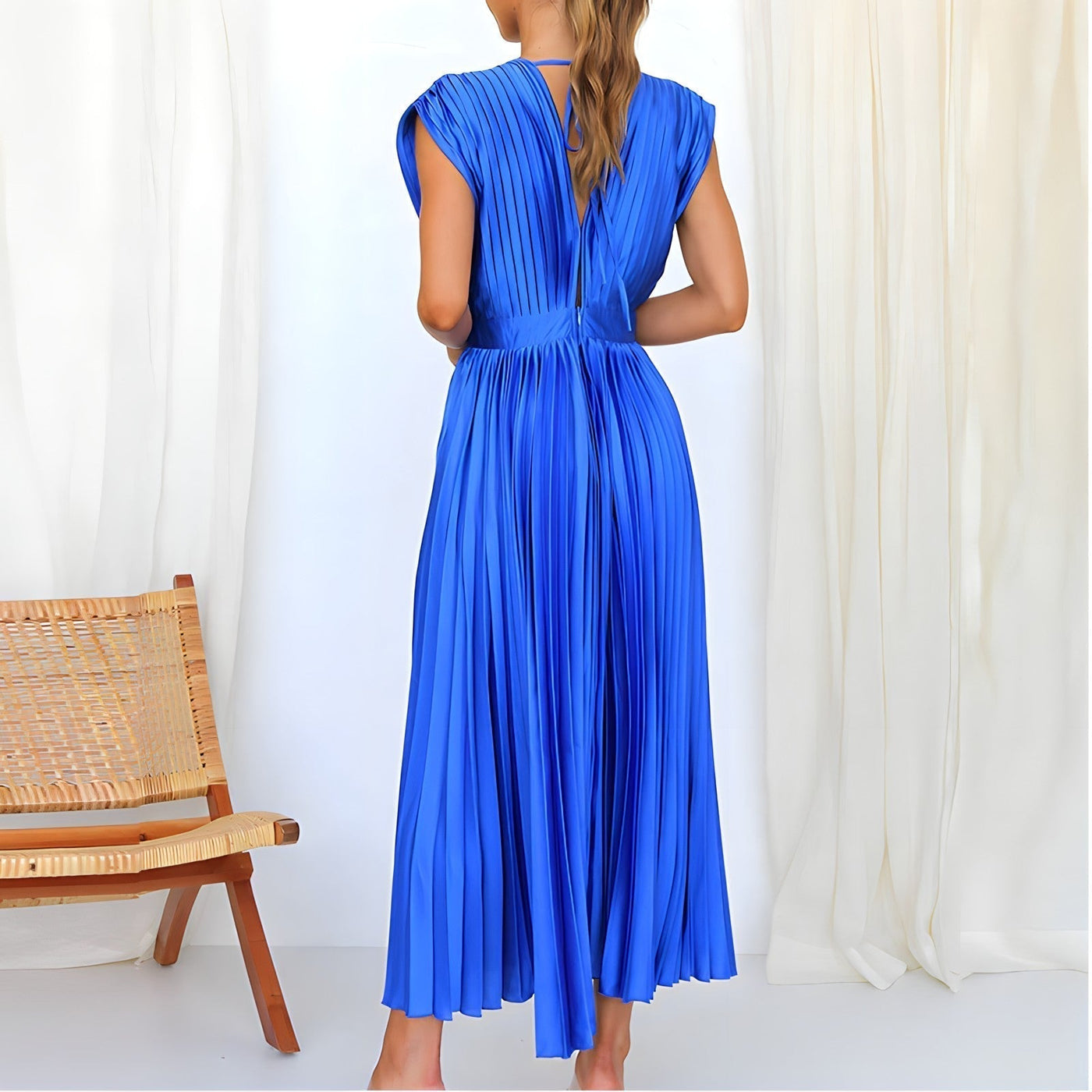 Amara Yazmin - Plisseekleid