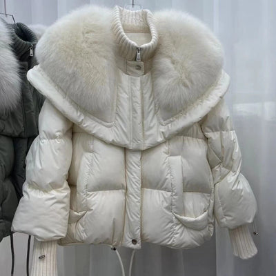 ComfyFur - Pelz-Daunenjacke
