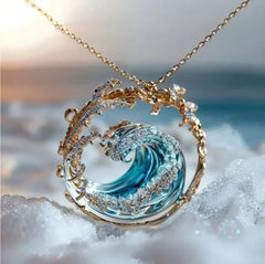Wilhelma® | Ocean's Promise Halskette in Gold