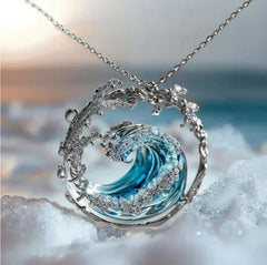 Wilhelma® | Ocean's Promise Halskette in Silber