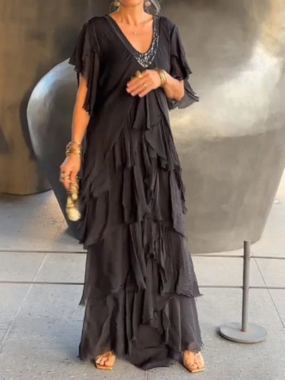 Maria™ – Elegantes langes Kleid