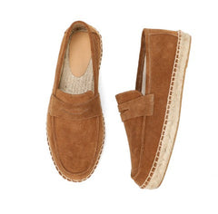 Adelhard – Stylische Herren Leder Loafers Bequem Und Elegant in Braun