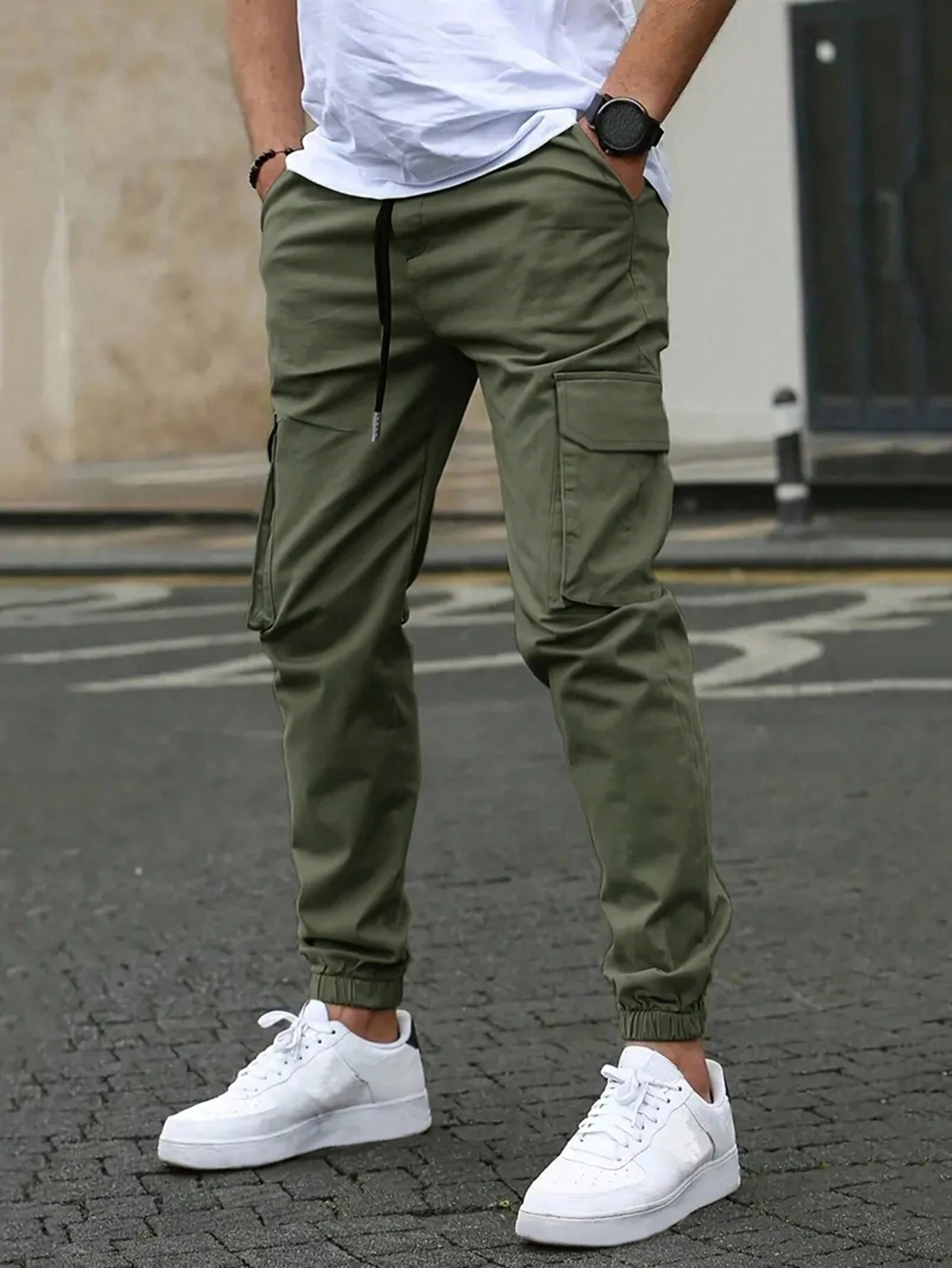 DAVIDE | HERREN CARGO JOGGERHOSE