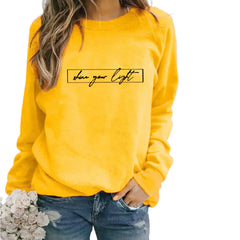 Mischa - Baumwoll-Sweatshirt in Gelb