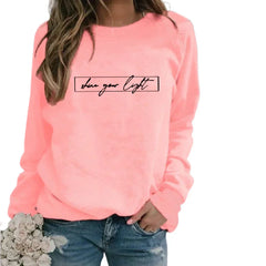 Mischa - Baumwoll-Sweatshirt in Rosa