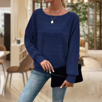 RUNDHALS-LANGARM-PULLOVER | KOMFORTABLES DESIGN, ELEGANTE PASSFORM
