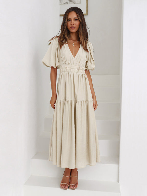 Briar - Sommerkleid mit tiefem V-Ausschnitt