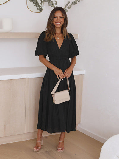 Briar - Sommerkleid mit tiefem V-Ausschnitt