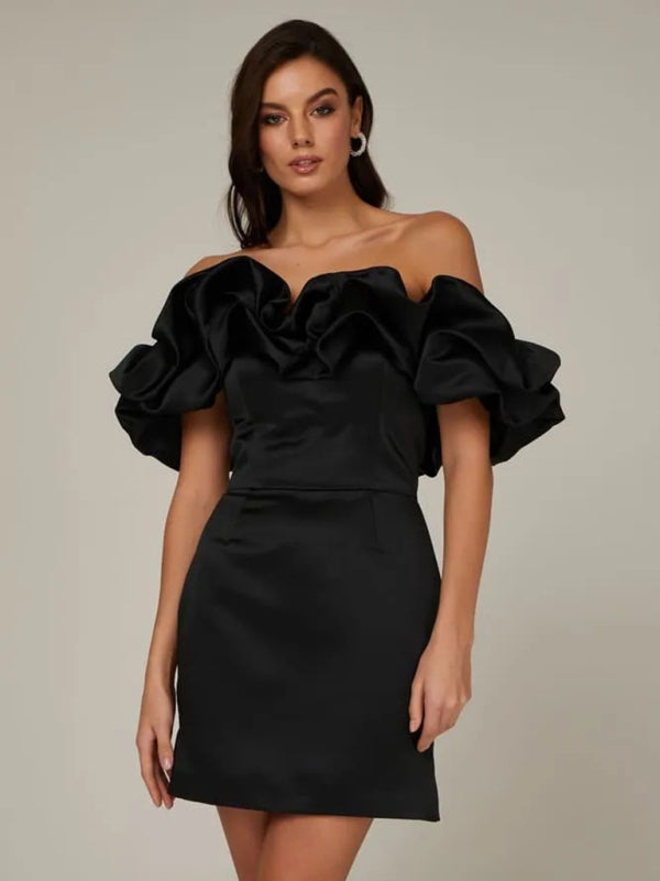 Aileen - Schulterfreies Kleid