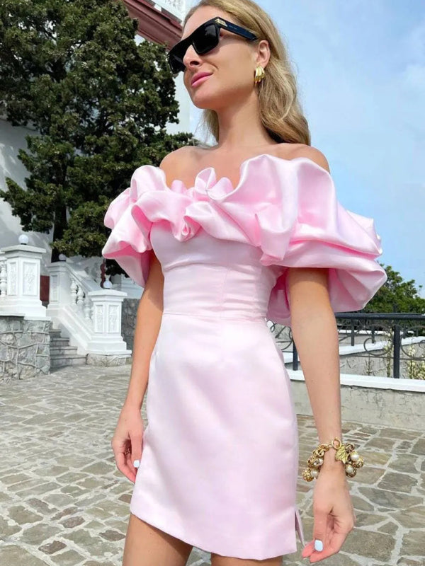 Aileen - Schulterfreies Kleid