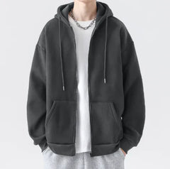 Brielle | Maßgeschneiderter und eleganter Sommer-Hoodie in Grau
