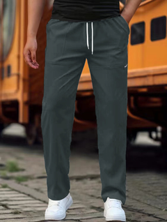 Klaus | Herren Lässige Sportliche Hose in Grau