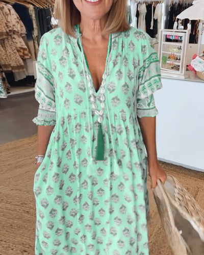 Vina | Entspanntes Strandkleid