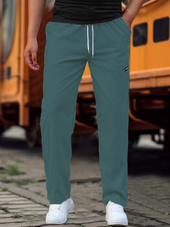 Klaus | Herren Lässige Sportliche Hose in Hellblau