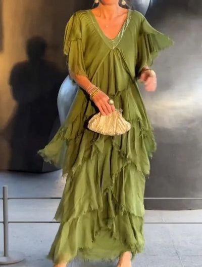 Maria™ – Elegantes langes Kleid
