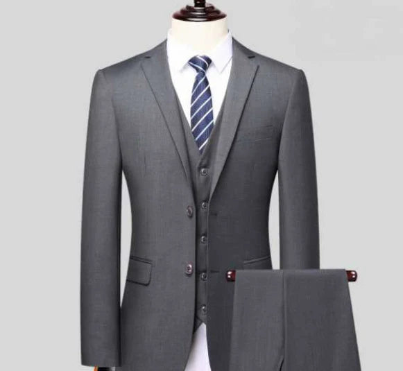 Herren Dreiteiliges Hochzeitsgast Anzug | Elegante