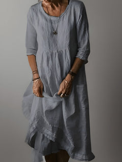 Zaria - Softtouch-Maxikleid in Grau