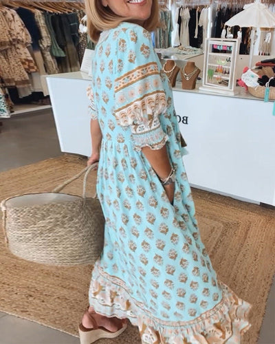 Vina | Entspanntes Strandkleid