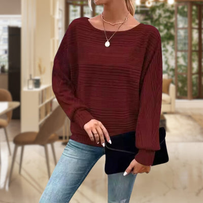 RUNDHALS-LANGARM-PULLOVER | KOMFORTABLES DESIGN, ELEGANTE PASSFORM