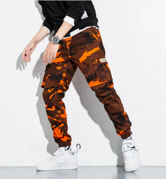 Luke™ | Premium Cargo-Hose in Orange Tarnung