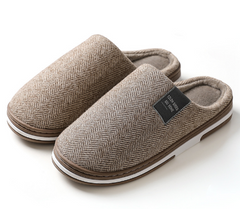 Unisex Hausschuhe – Orthopädische und Bequeme Hausschuhe für den Winter in Braun
