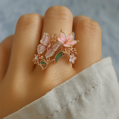 Liselotte – Blütenpoesie-Ring