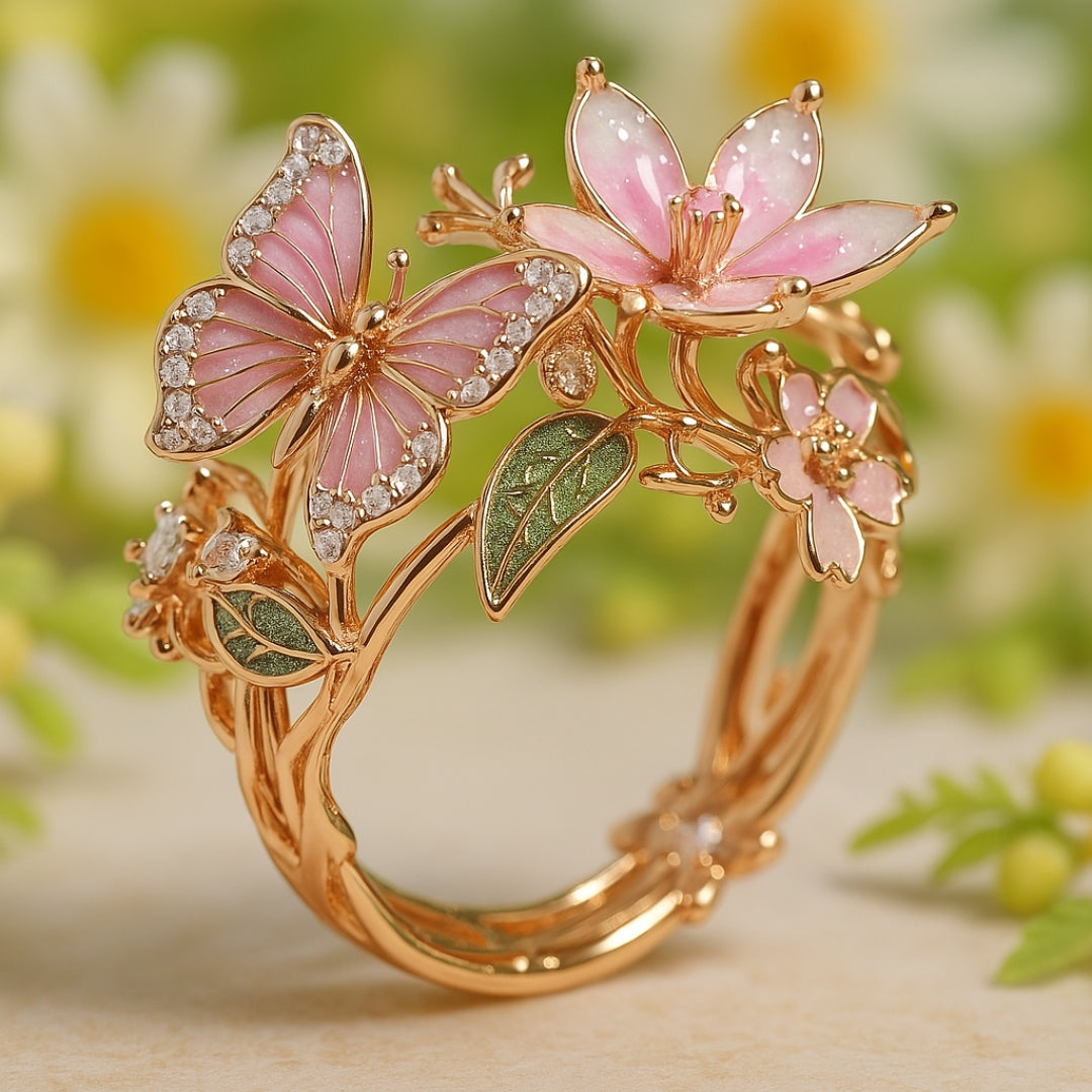 Liselotte – Blütenpoesie-Ring