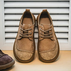 Abrantes - Orthopädische Ledersneaker⏐Premium-Ausgabe in Khaki