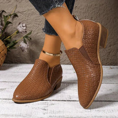 Lazura™ - Elegante und Stilvolle Orthopädische Schuhe in Dunkelbrun