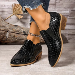 Lazura™ - Elegante und Stilvolle Orthopädische Schuhe in Schwarz