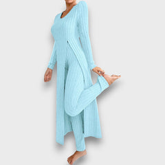 Seyra – Eleganter Zweiteiler in Himmelblau