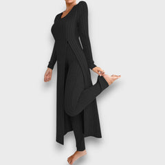 Seyra – Eleganter Zweiteiler in Schwarz